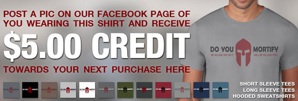 ReformedTees™ - Facebook Picture 5 Dollar Credit