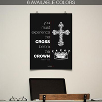 ReformedTees™ - Christian Reformed Bible Verse Art Poster